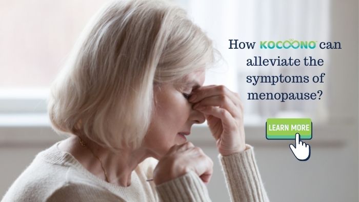 How Kocoono Weighted Blanket can alleviate the symptoms of menopause?