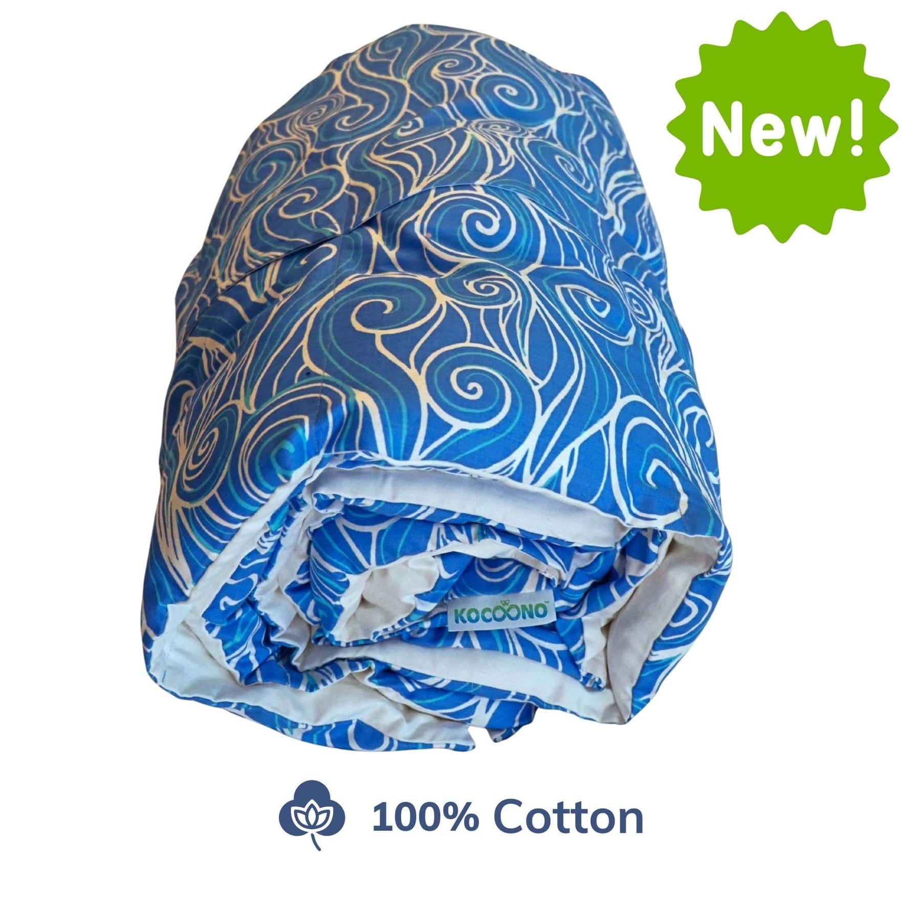 Kocoono Weighted Blanket LUXE helps alleviate Stress, Anxiety